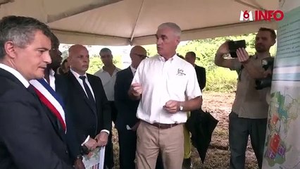 Reportage de M6 Info sur la prison prévue en Guyane par Gérard Darmanin
