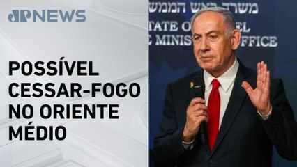 Netanyahu diz estar aberto a trégua temporária em Gaza