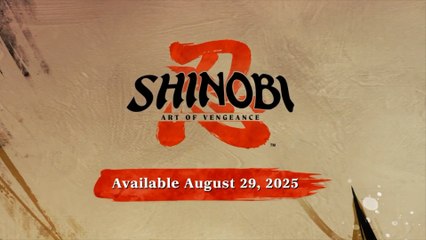 SHINOBI Art of Vengeance Official Oboro Village Stage Introduction Video