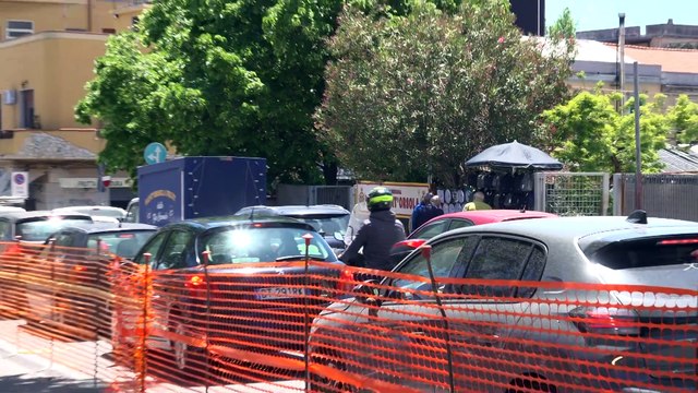 Parcheggio viale Giostra fase due, viabilità nel caos