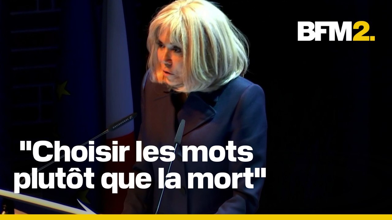 La première cérémonie de remise du prix Dominique Bernard à Arras, en présence de Brigitte Macron