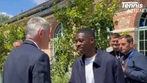 Roland-Garros 2025 - Ousmane Dembélé à Roland-Garros pour effectuer le tirage au sort !