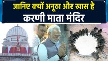 Bikaner के इस मंदिर में भोग प्रसाद खाते हैं चूहे, PM Modi ने की पूजा-अर्चना