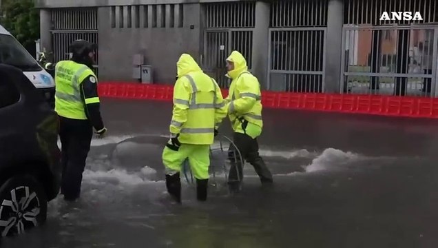 Maltempo a Milano, Seveso e Lambro sul livello di attenzione