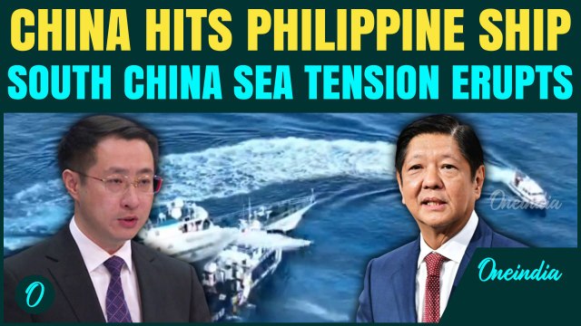 South China Sea BREAKING: China-Philippines Coast Guard CLASH Near Sandy Cay Escalates Tensions