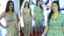 Glamorous Girls Nyra Banerjee & Edin Rose Attend The Mega Screening Of Kesari Veer In Mumbai