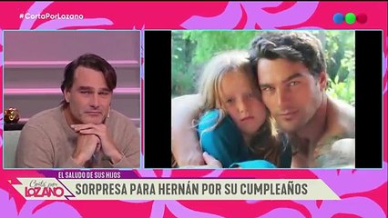 Hernán Drago recibió la sorpresa más especial de sus hijos y se quebró por completo: "Me puedo morir tranquilo"