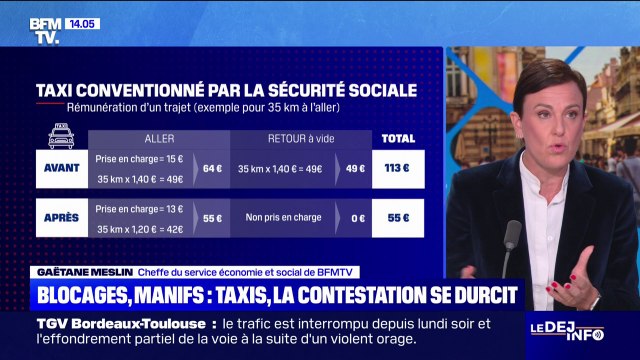 Transport sanitaire, concurrence des VTC… les raisons de la colère des taxis