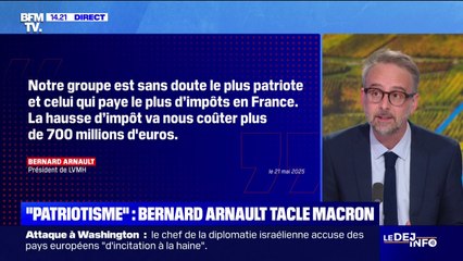 Emmanuel Macron, médias, patriotisme: Bernard Arnault règle ses comptes lors d'une audition au Sénat