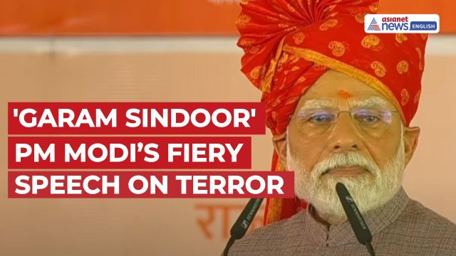 PM Modi’s Fiery Speech in Bikaner: 'Khoon Nahi, Garam Sindoor Beh Raha Hai’ | Operation Sindoor