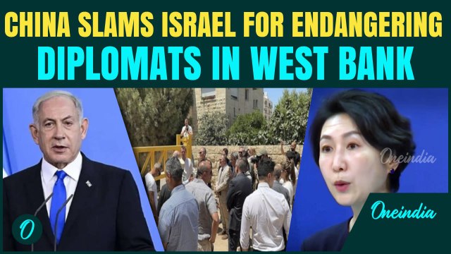 China UNLEAHES FURY On Israel Over Shots Fired Near Diplomats In Occupied West Bank Near Jenin Camp