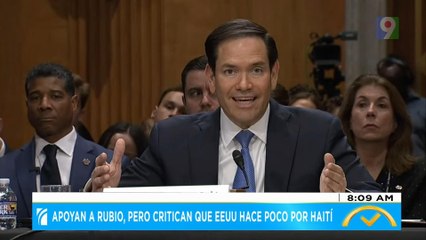 Apoyan a Rubio, pero critican que EEUU hace por Haití | El Despertador