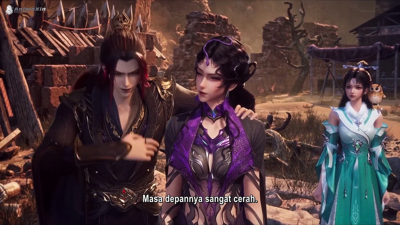 My Senior Brother Is Too Strong eps 20 sub indo