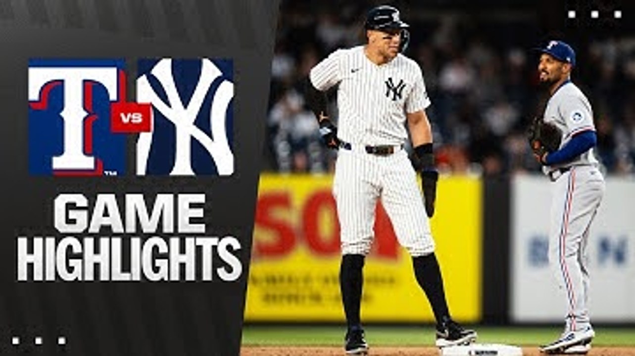 Rangers vs. Yankees Game Highlights (5/21/25) |...
