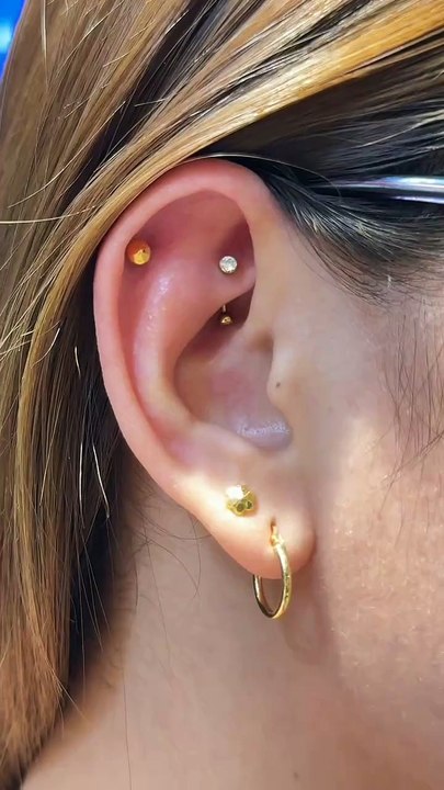 Hidden but Deadly—My Rook Piercing’s Secret Power. #rookpiercing #cartilagepiercing #earpiercing