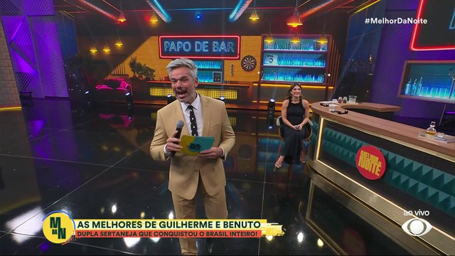 Guilherme e Benuto cantam “Haja Colírio” no palco do Melhor da Noite