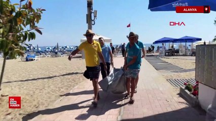 Alanya’da Alman turist güneşlenirken hayatını kaybetti
