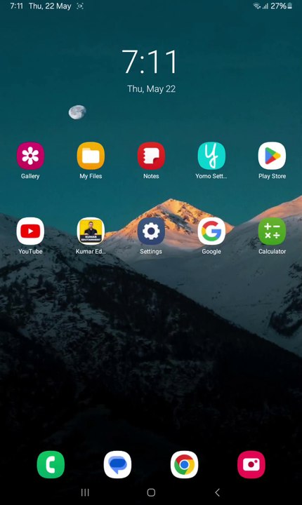 Samsung Galaxy Tab A9 Interface