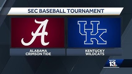 SEC Baseball Tournament bracket announced