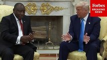 BREAKING NEWS: Trump, South Africa President Have Shocking Argument About White Farmer Death Claims