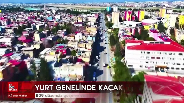 Ülke genelindeki denetimlerde 49 göçmen kaçakçılığı organizatörü yakalandı