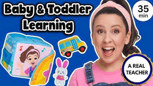 Toddler Learning with Ms Rachel - Nursery Rhymes & Kids Songs - Baby Video - Milestones & Speech