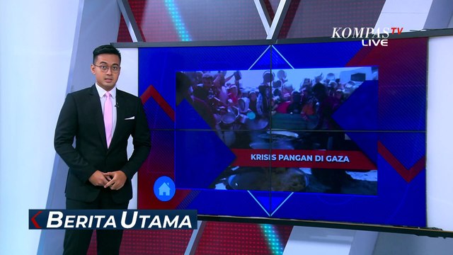 Krisis Pangan di Gaza Memburuk, Warga Serbu Dapur Umum demi Makanan