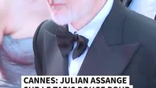 Assange au festival de Cannes pour promouvoir un documentaire à son sujet