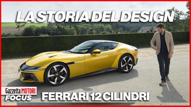 Ferrari 12Cilindri Spider: il design spiegato da chi l’ha creata, Andrea Militello