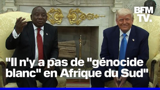 D'où viennent les accusations de génocide blanc en Afrique du sud évoquées par Donald Trump?