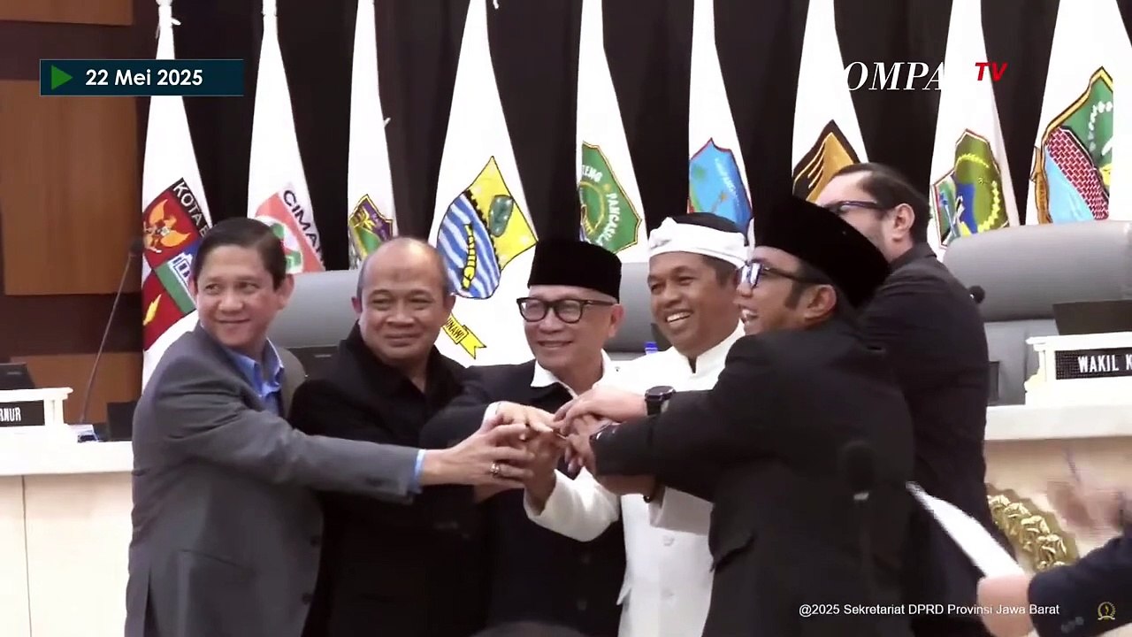Riuh! Kala Dedi Mulyadi Rangkul Ono Surono hingga Lontarkan Candaan di Rapat Paripurna DPRD Jabar
