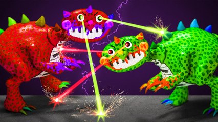 Cute Pianosaurus Vs CREEPY Pianosaurus – The Most Unexpected Battle EVER! 💀🎶 Who Will Win?!