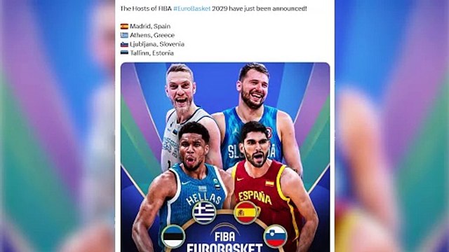 Madrid acogerá la fase final y un grupo del Eurobasket de 2029