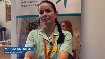 Care hostess at Medway Maritime nominated for award