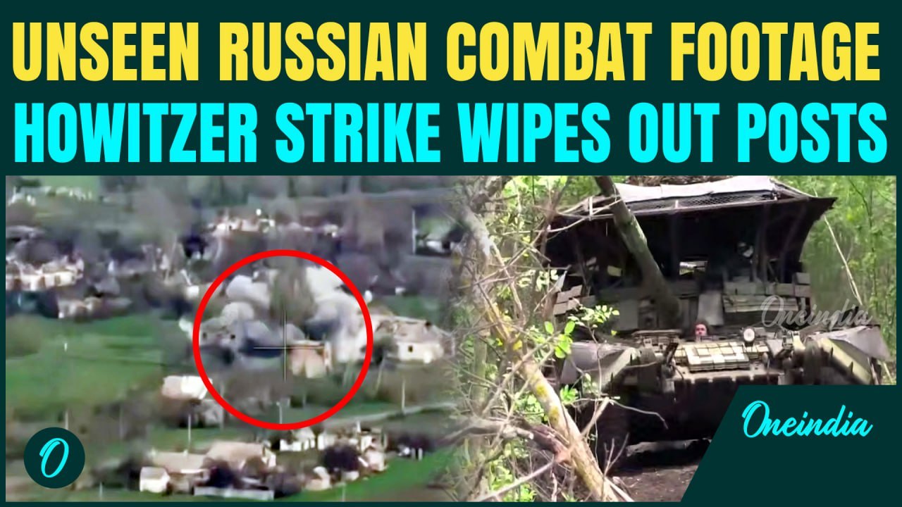 WATCH: Russia’s 152mm Howitzers BLAST Ukrainian...