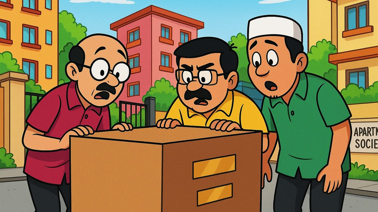 🎥 Title: Gokuldham’s Mystery Shampoo – Rang Birangi Musibat! | TMKOC Funny Fan Story | SmileNTales 😂