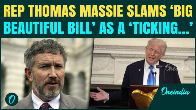 Rep Thomas Massie WARNS America of ‘Ticking Debt Bomb’ As Congress Debates Massive Spending Bill