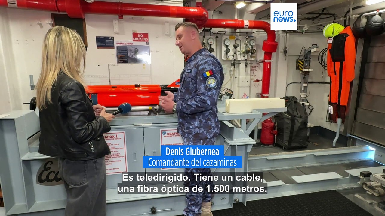 Cómo los drones se han convertido en esenciales en la lucha contra las minas marinas