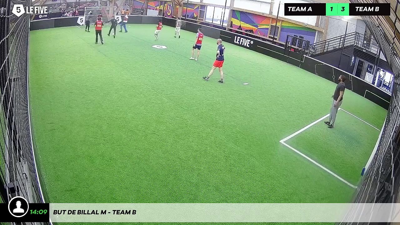 But de Billal M - Team B