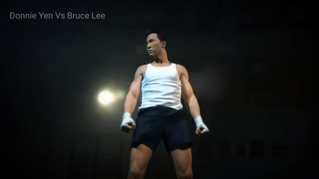 Donnie Yen vs Bruce lee animation