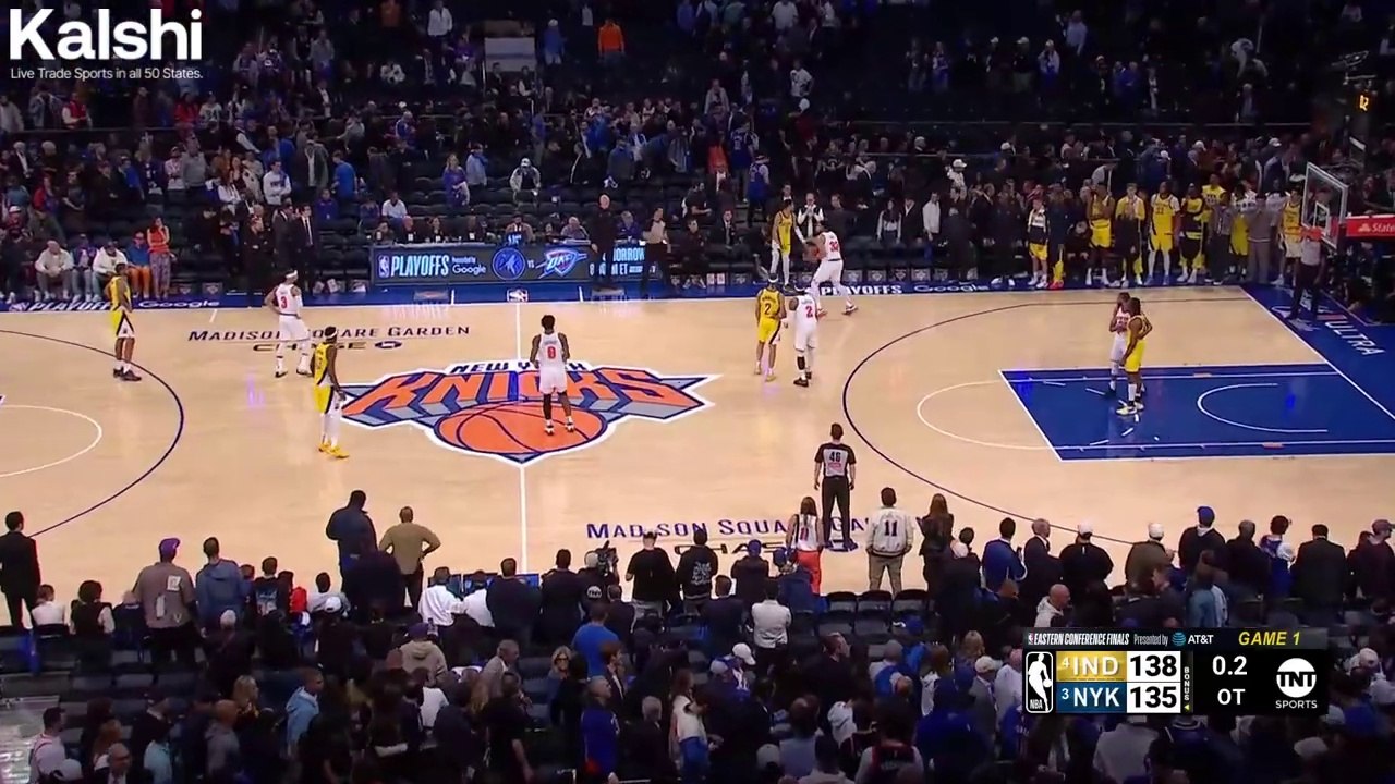 Partido 1 | New York Knicks y Indiana Pacers - 21 de mayo de 2025 | Playoffs de la NBA