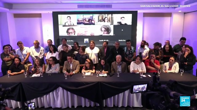 Rechazo a la ley de agentes extranjeros de El Salvador