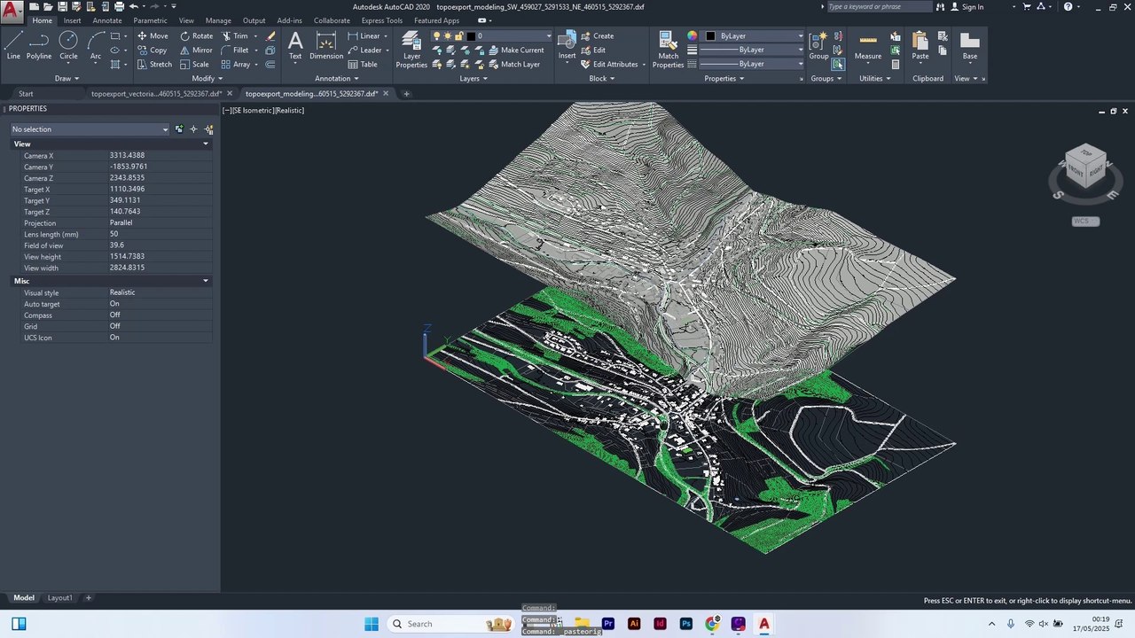 TopoExport.com - Generate 2D and 3D Contour Lines in AutoCAD in 1 ...