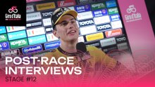 Giro d'Italia 2025 | Stage 12: Post-race interviews