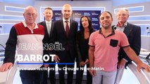 Le ministre de l’Europe et des Affaires étrangères Jean-Noël Barrot face aux lecteurs de Nice-Matin