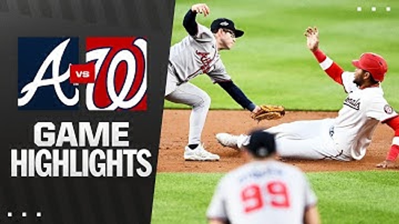 Braves vs. Nationals Game Highlights (5/20/25) | MLB Highlights