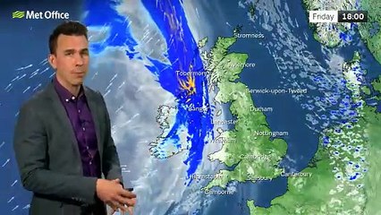 Met Office Thursday evening weather forecast 22/05/2025