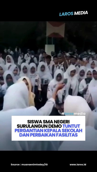 Siswa SMA Negeri Surulangun Demo Tuntut Pergantian Kepala Sekolah dan Perbaikan Fasilitas