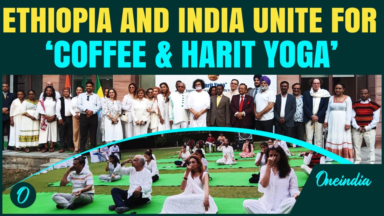 Coffee Meets Consciousness: FHRAI, Ethiopian Embassy Host Harit Yoga to Celebrate Wellness