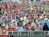 Candidatos revolucionarios acompañados del pueblo realizan cierre de campaña en el edo. Sucre